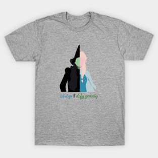 Let it Go and Defy Gravity - Wicked and Frozen T-Shirt